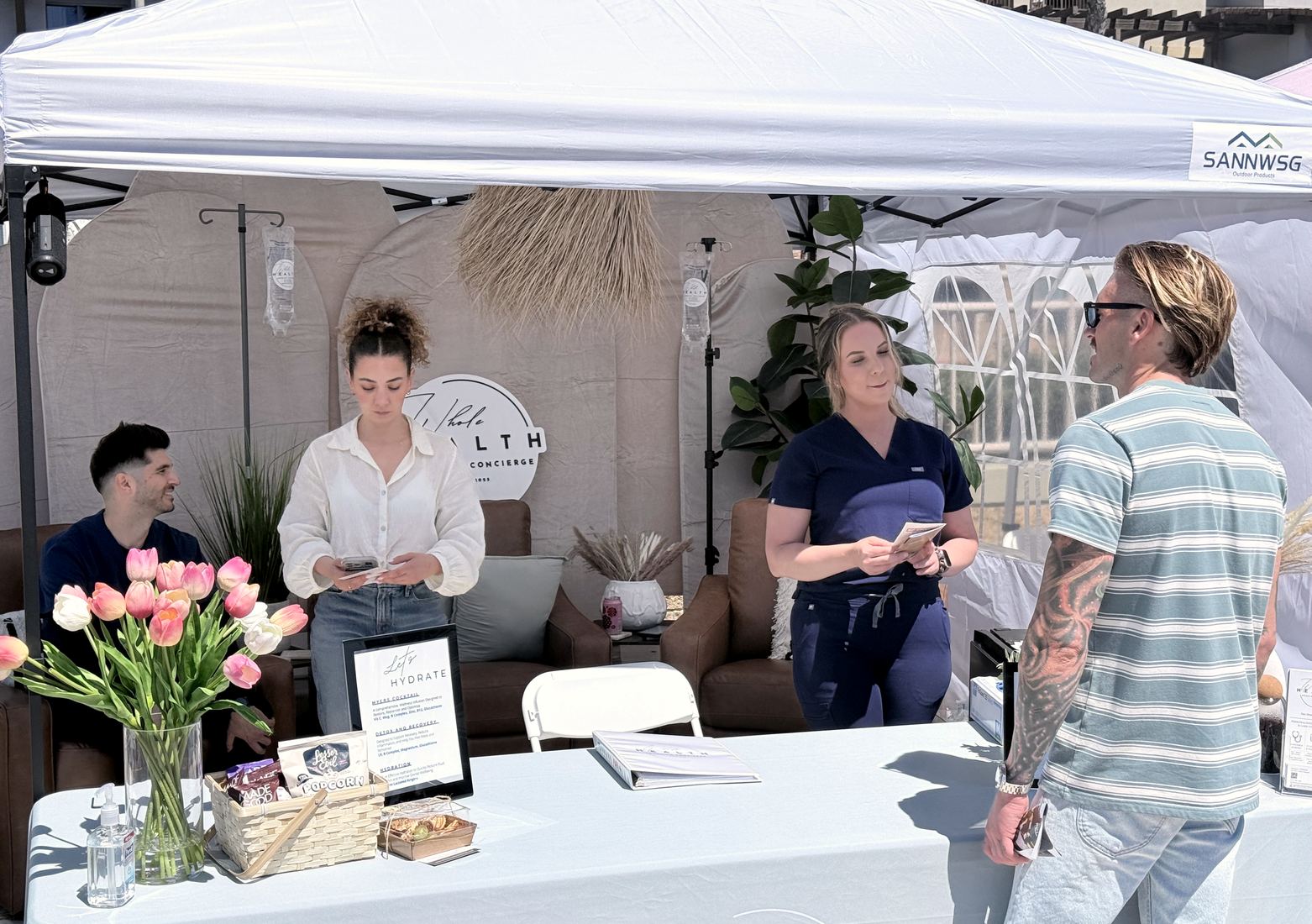 Check-in · Huntington Beach — WholeHealth Hydration mobile IV