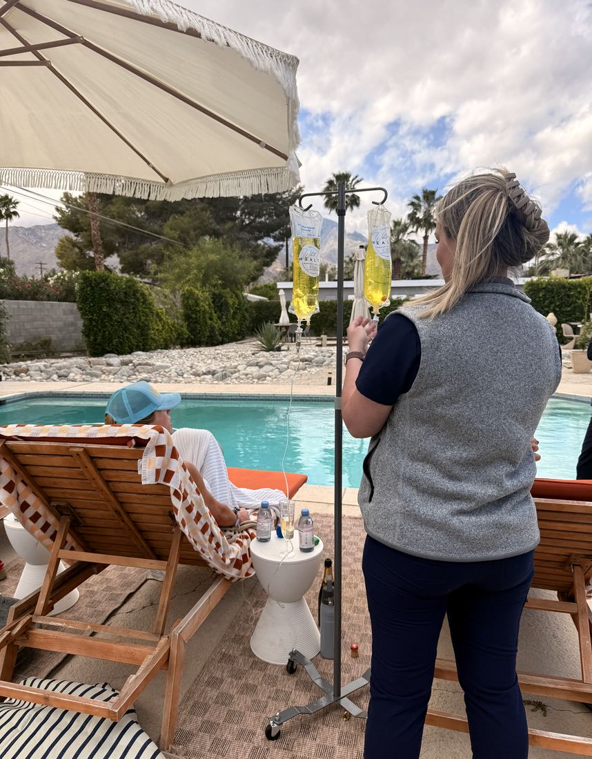 Poolside drips · Coachella — WholeHealth Hydration mobile IV
