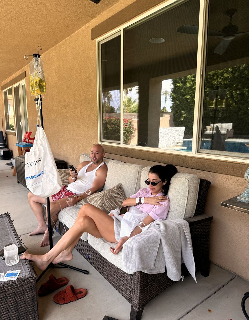 Morning drips · Coachella — WholeHealth Hydration mobile IV