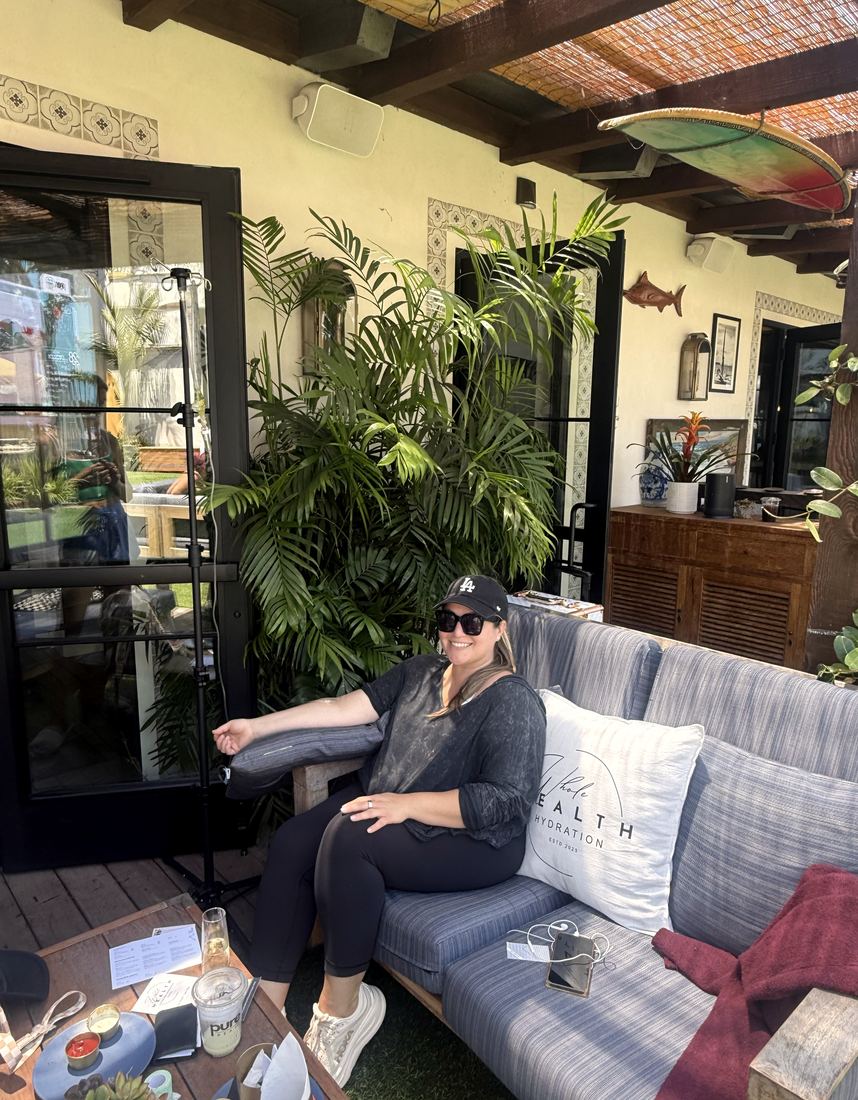 Set-up · Private event — WholeHealth Hydration mobile IV